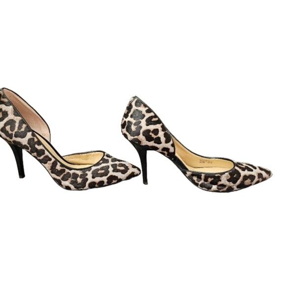 Michael Kors Clara mid spotted haircalf pump - like new condition - Picture 4 of 11